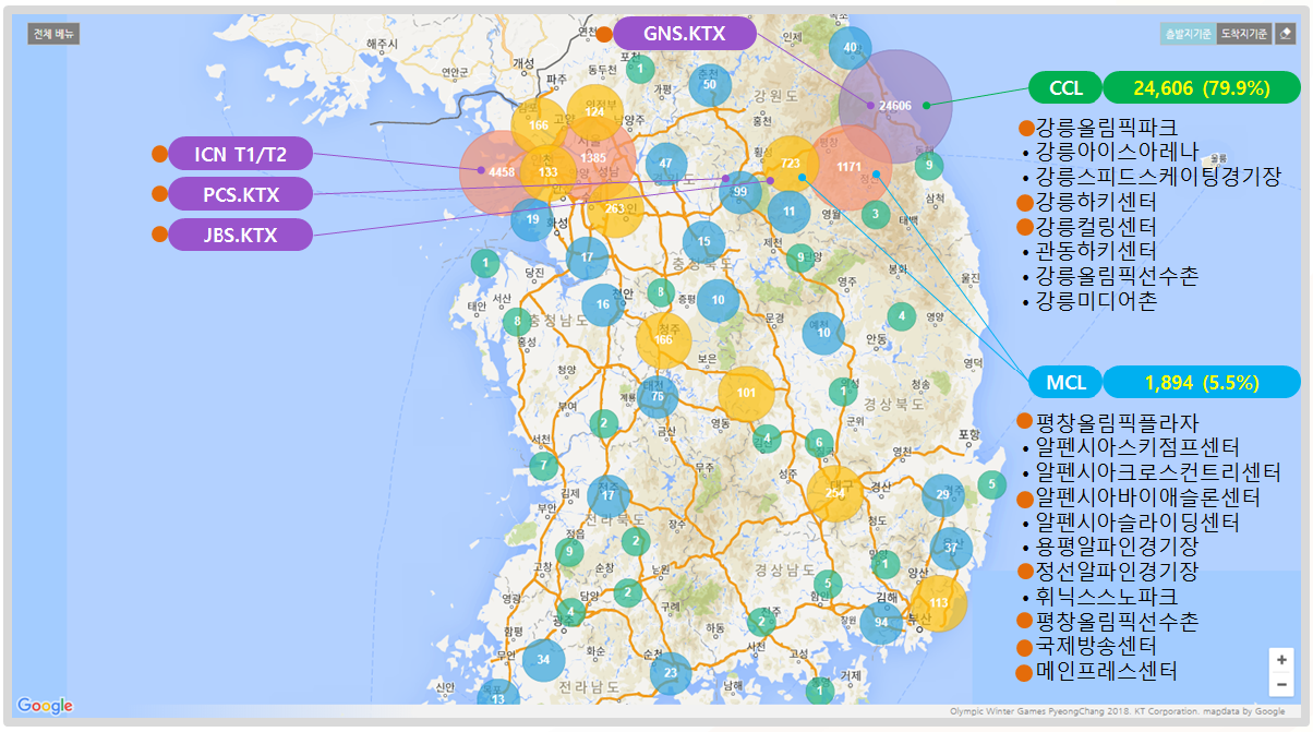 AR Ways service status of area